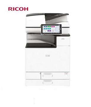 图片 理光（Ricoh）彩色数码复合机 IM C3000标配 主机/双面送稿器/双纸盒/工作台