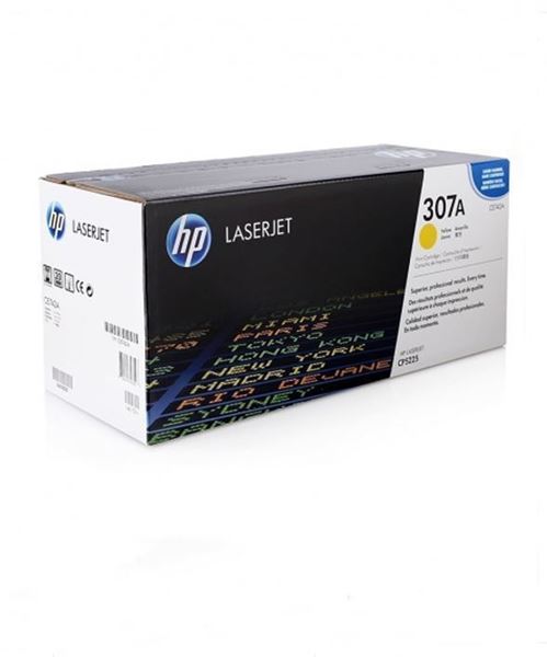 图片 惠普（HP） CE742A 307A 黄色硒鼓 (适用LaserJet CP5225n/CP5225dn/CP5225)