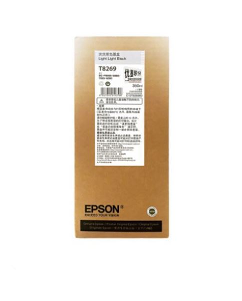 图片 爱普生（EPSON）T8269 淡淡黑色 墨盒 适用于爱普生 P9080 8080 7080 6080 （350ml）