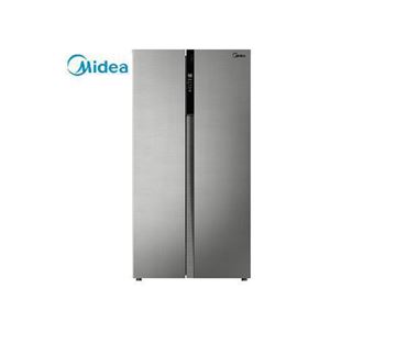 图片 美的（Midea）BCD-525WKPZM(E) 对开门冰箱 525升容量 变频 二级能效 风冷 电脑控温 一年保修 银色