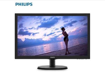 图片 飞利浦（PHILIPS）223S5LHSB 21.5英寸液晶显示器 VGA/HDMI接口 1920*1080分辨率 TN面板 屏幕比例16:9 一年保修