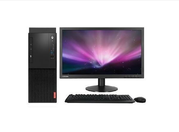 图片 联想（lenovo） 启天M520-D285 AMD Ryzen 5 AMD Ryzen5 2400G 4GB 256GB 中兴新支点V3 19.5寸 三年有限上门保修